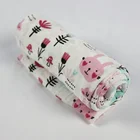 2 layer black muslin blanket private label muslin swaddle blanket for baby