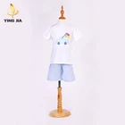 Wholesale Summer Baby Boy Children Clothing Sets Soft Cotton Boys Boutique Outfits set