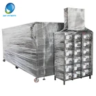 28khz heat exchanger huge tank ultrasonic cleaning bath cleaner