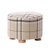 Dressing Table Writing Desk round wooden Stool wood footstool