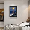 Hot Sale Battery Operated Modern Home Light Up Canvas Decor Print Wall Art For Bedroom