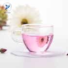 High Borosilicate Pink Perfume Honey Crystal Bottle Glass