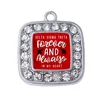Metal Delta Sigma Theta Forever And Always In My Hearts 1913 Souvenir Charm Greek Letter Sorority Pendants Sticker Finish