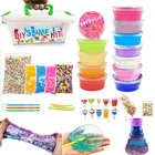 DIY Crystal Slime Making Set Slime Charms Educational Creative Scented Kids Putty Mud