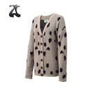 2019 Sweaters Rabbit Sweater Wholesale Knitwear High Quality Angora Knitted Cardigan