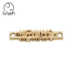 Accessories Clothing Metal Label Garment Accessories Custom Gold Metal Logo Tag Clothing Label With Crown For Bags