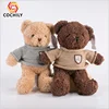 2019 Promotional Gift Toy Plush Teddy Bear T shirts With LOGO Wholesale Cheap Cute Custom Stuffed Soft Kids Toy Plush Teddy Bear
