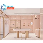 Fashionable Retail Bag Shop Display Stand Interior Design Handbag Store Shelf Showcase