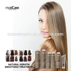 Repair hair treatment for dry keratin crystal and collagen