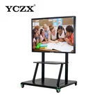55 inch i3 i5 i7 cheap portable large 4k led digital interactive touch screen panel monitor