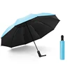 Wholesale Customize Logo High Quality Auto Reflective Fashion Sunshade Citizen Travel Promotional Folding Umbrella With Logo