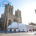 High quality wedding party trade show Industrial Tent Warehouse Insulated Steel Structure Warehouse