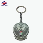 Longzhiyu 12 years professional customized cheaper rubber pvc metal keychain cute animal custom logo keychain