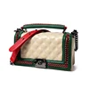 Custom purses pu leather ladies designers shoulder latest chain wholesale quality popular bags handbags for women