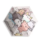 Hot Selling umbrella super mini custom printed 6k folding umbrella windproof