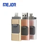 16/32/64/128 GB USB flash drive 3 IN 1 memory stick 3.0 IOS Micro android smart phone OTG Pendrive 32GB