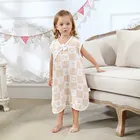 Personalized 100% Organic Cotton Cartoon Breathable Kids Sleeping Bag