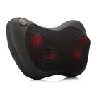 Multi-function full body head back vibrating shiatsu neck massage pillow