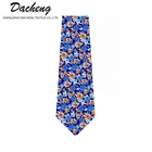 Fashion Silk Floral Digital Print Necktie