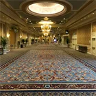 Silk Nylon Printed Plush Nordic Wall Underlay Machine Made Persian Carpet