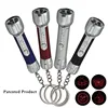 Promotion Gift 5 Led Muti Patterns red laser pointer keychain flashlight led torch flashlight
