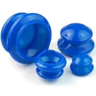 New trending facial Vacuum disposable silicone cupping hijama cups ventouse puissante ventouses professionnel