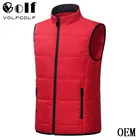 VolfGolf Men's Golf Vest warm, water-resistant, and windproof
