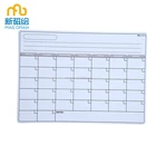 Magnetic Yearly Paper Calendar / Dry Erase Magnetic Whiteboard Weekly Planner