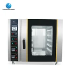full stainless steel bakery deck oven mini gas oven commercial