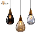 New nordic pendant light modern simple glass pendant light