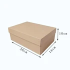 2019 Hot sale environmental Recycled materials hat shoe box clothes packaging box with custom logo.