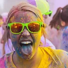 Boomwow Individual holi color powder bag for holi party color run birthday party photo shoot color fight