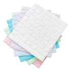 Self Adhesive 3D Wallpaper for Home Decorative Brick classic Wall Paper