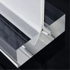 Clear Acrylic T Shaped Desk Sign Holder Display Holder Desk Label