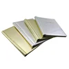 Wholesale Spiral bound paper cover scrapbook photo album self-adhesive 20 sheets self stick silver and gold wedding album