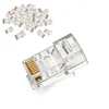 Hot New Products Cat7 Crystal Head Lan Cable Adapter Network Cable 8P8C Metal Shielding RJ45 Modular Plug