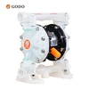 GODO QBY3-20/25S miniature plastic chemical pump low pressure micro water pump small air suction pump