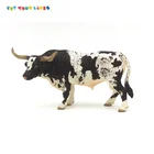 PVC material cow toy farm animal set toys for kids