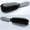 Small Plastic Cleaning Detail Tire Sweeper Brushes Car Water Powered Wheel Wire Cleaner Nylon Brush Detailing For Cleaning