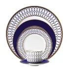 antique dinnerware sets fine bone china blue and white pattern dinner plates sets with gold rim