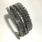 TDF silicon carbide abrasive nylon wire industrial spiral roller brush