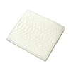 New luxury pure white python skin wallet python leather bifold wallet for men