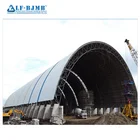 Xuzhou LF China general structural steel metal space frame coal storage sheds warehouse for sale