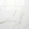 12mm thickness 24x24 foshan high gloss white marble porcelain floor tiles
