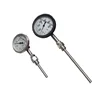Industrial dial bi-metal thermometer oil steam mechanical temperature gauge