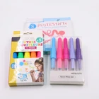 Plastic Hard Boxes Pack non tonic safe blow marker water color pen set