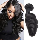 Virgin Indian hair loose wave soft human hair extension virgin Malaysian hair