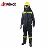 security suit with EN approved quality CE fire fighting suit jacket fireman escape fireproof