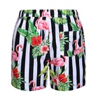 New product beautiful pattern board short men's mid board short quick dry