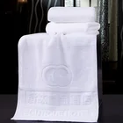 Hotel Towels 16s Plain White Luxury Cotton Hotel Face Towel Washcloth